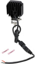 Arbeitsscheinwerfer LED, 20W, 3000lm, quadratisch, weiß, 75x47x107.5mm,Deutsch 2-pin, flood