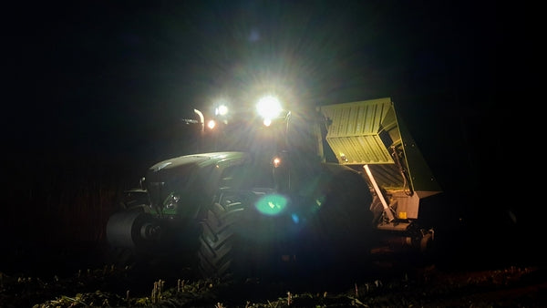 Arbeitsscheinwerfer LED, 42W, 4200lm, rund, schwarz passend für Claas, Case IH
