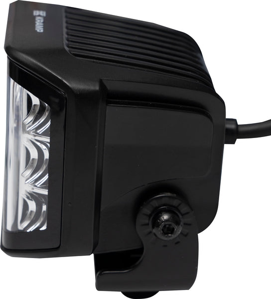 Arbeitsscheinwerfer LED, 70W, 8400 lm, quadratisch, 12/24V, weiß, 97x77x75mm Deutsch Stecker, Flood, 10LED's
