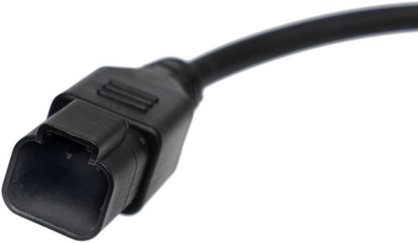 Arbeitsscheinwerfer LED, 70W, 8400 lm, quadratisch, 12/24V, weiß, 97x77x75mm Deutsch Stecker, Flood, 10LED's