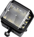 Arbeitsscheinwerfer LED, 70W, 8400 lm, quadratisch, 12/24V, weiß, 97x77x75mm Deutsch Stecker, Flood, 10LED's