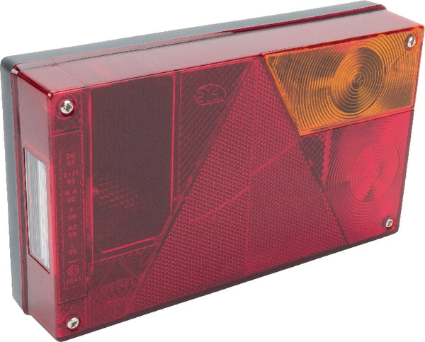 Aspöck Rückleuchte Multipoint re. mit KZL,Bajonettanschluss 12V