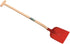 Atlas Betonschaufel 1/2 0 rot + T-Griff 110 cm