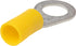 Augenkabelschuh, gelb, 4-6mm² Ø8mm (50x)