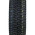 Wanda P512 Reifen 20x10.00-8 – Profilansicht des Turf-Profils, Außendurchmesser 518 mm