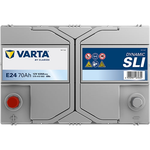 Batterie 12V 70Ah 630A E24 VARTA Dynamic SLI