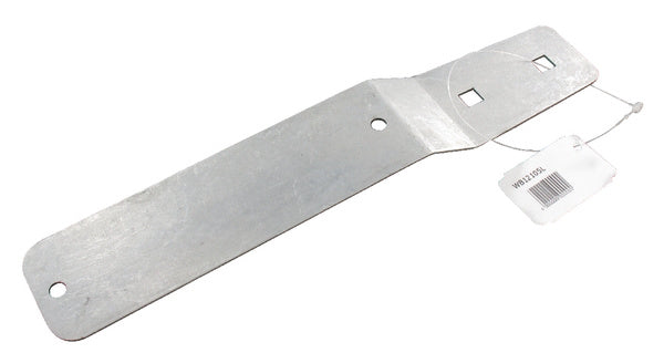 Befestigungsblech für Warntafel li./re. Metall