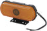 Begrenzungsleuchte LED, orange, rechteckig, 12-24V, 133,8x53x25mm, "SAFETY LINE", logo