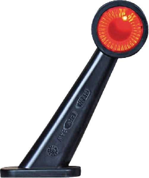 Begrenzungsleuchte weiß/rot 30° links LED 12-24V passend für Universal