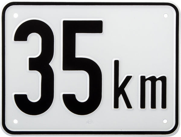 Begrenzungsschild