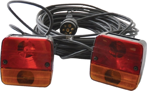 Beleuchtungssatz mit Magnethalterung 12 m Kabel