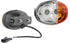 Blink- und Positionslicht Halogen, vorne, links, oval, 12V, gelb/weiß, anschraubbar, 140x93mm, Delphi Stecker, Wesem AL171029