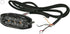 Blinkleuchte LED, rechteckig, 10/30V, weiß, 82x30x9mm, 3 LED's passend für Universal