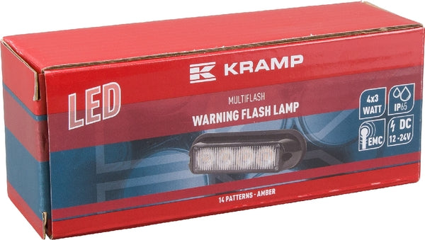 Blitzleuchte orange 4 LED passend für Universal