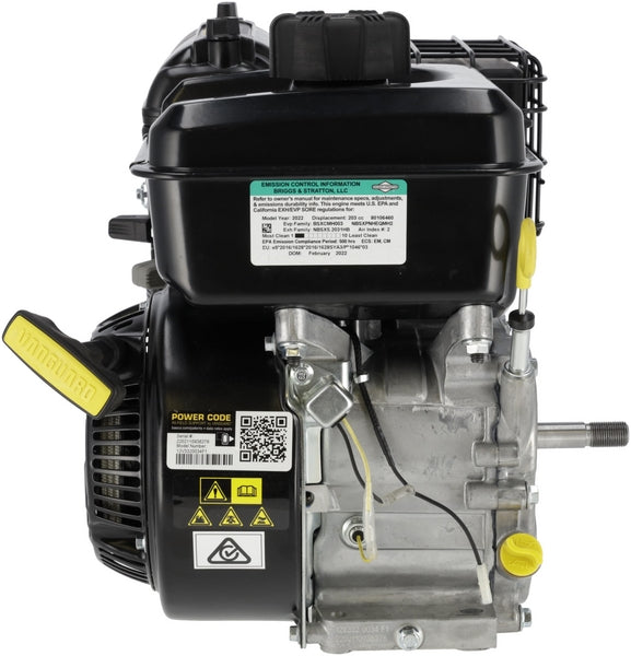 Briggs & Stratton, Motor, Horizontal, kurbelwellenLänge 62mm, kurbelwellendurchmesser 15.870mm, 6.5PS 12V332-0034-F1