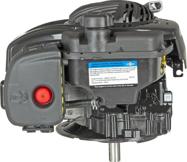 Briggs & Stratton, Motor, Vertikal, kurbelwellenLänge 62mm, kurbelwellendurchmesser 22.2mm, 3.5PS 09P802-0007-H5