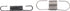 Briggs & Stratton Satz Regler-/Leerlauffeder 594913