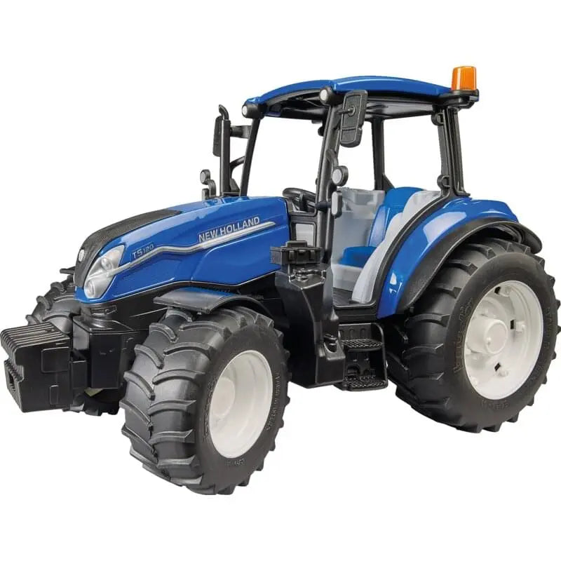 Bruder New Holland T5.120 Traktor 1:16 – detailreiches Spielzeugmodell in charakteristischem Blau