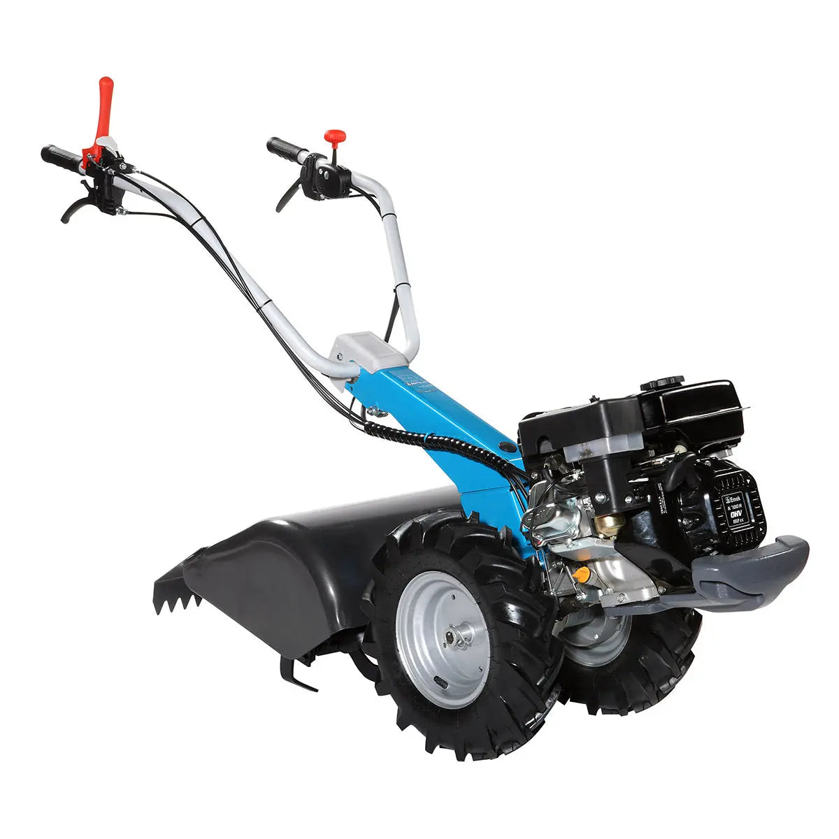 Einachsschlepper Bertolini 400 68369001 mit 50 cm Fräse und Luftbereifung – Seitenansicht