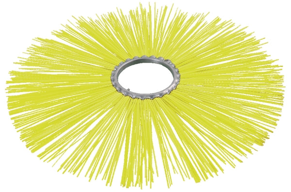 Bürstenring 450/127 poly gelb