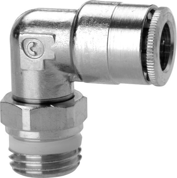 Camozzi Steck-L-Verschraubung, 14 mm x 1/2 BSPP, S6520