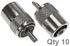 CB-Koaxialstecker (x10)