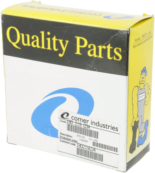 Comer Kreuzgelenk outer CVJ VP9 Nippel 60°