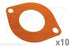 Dichtung, Thermostat (x10) passend für Perkins 3641766M1