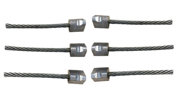 Ersatzbürstensatz 10mm, Armigo 2,Multiplo, 6x
