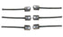 Ersatzbürstensatz 10mm, Armigo 2,Multiplo, 6x