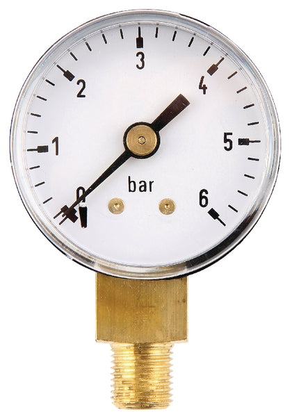 ET Manometer Ø40 0-6bar ⅛" unten