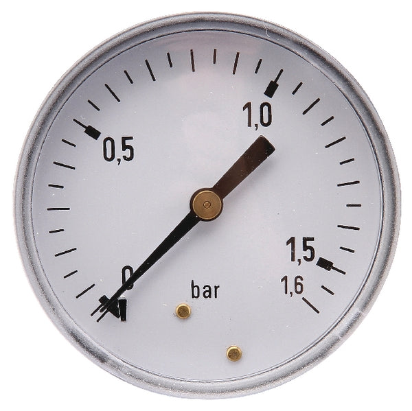 ET Manometer Ø63 0-1,6bar ¼" hint