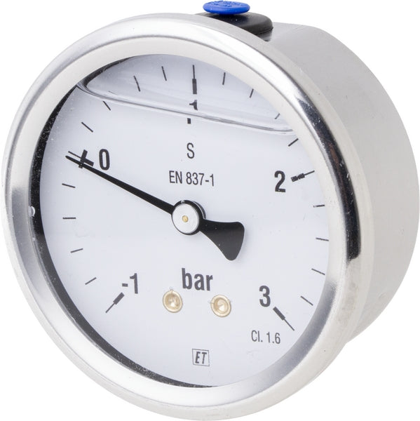 ET Manometer Ø63 -1 3bar