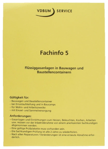 Fachinfol-Flüssiggasanlagen