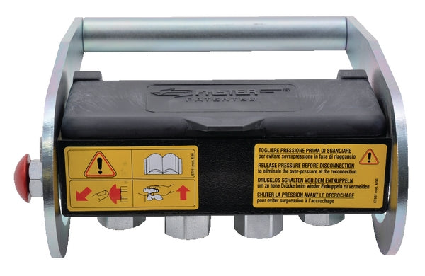 Faster Multifaster DN10-4 x 1/2" BSPP Festteil Innengewinde