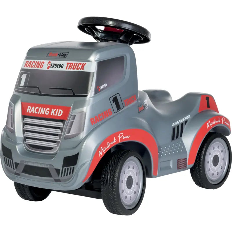 Ferbedo Racing Truck 171194 Rutschfahrzeug in sportlichem Design für Kinder ab 1,5 Jahren