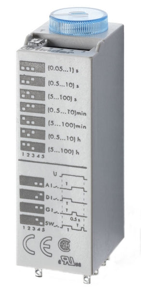Finder Miniatur-Zeitrelais, 24VDC, 2W