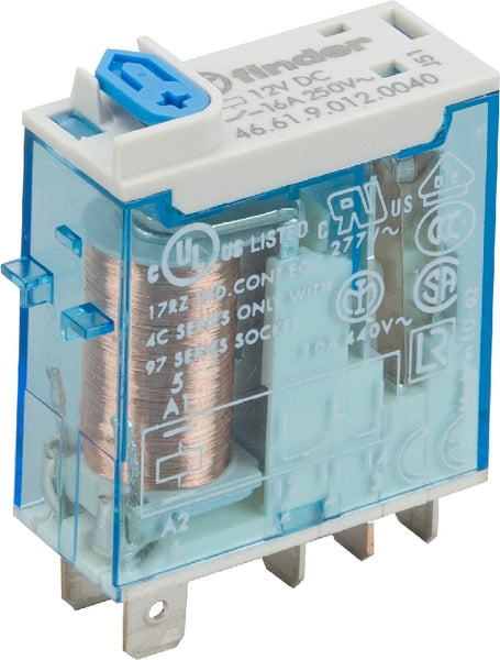 Finder Relais 1CO 16A 12VDC