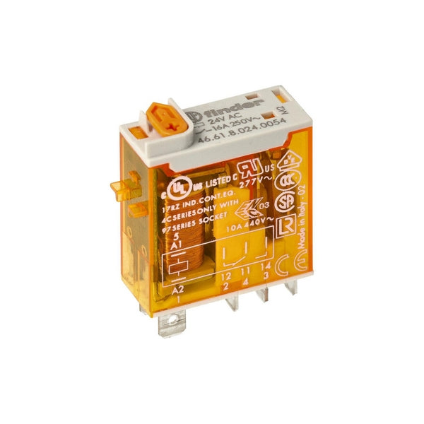 Finder Relais 1W 16A 24V/AC