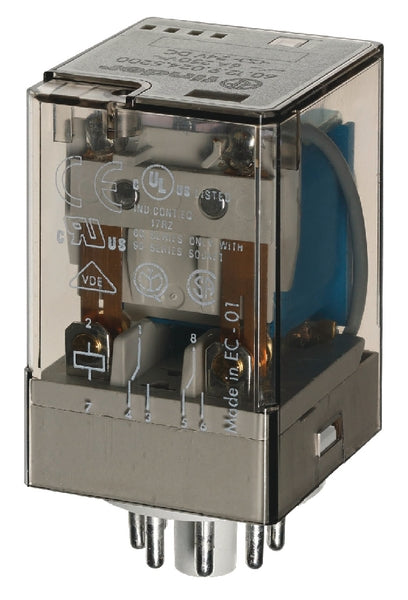 Finder Relais 2W 10A 12V/DC