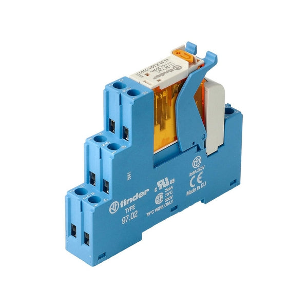 Finder Relais-Schnittstelle Mod. Schraubklemme 2CO 8A/24V AC/Agni/LED/Varistor