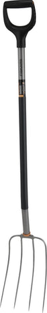 Fiskars Kompostgabel, 4-zinkig, ergonomisch