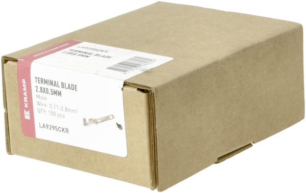 Flachstecker 2,8x0,5mm (100x)