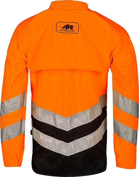 Forstjacke Hi-vis, orange-schwarz, Größe M, SIP