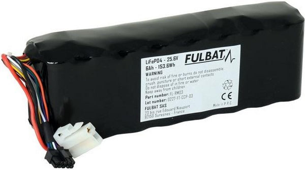 Fulbat, Batterie, 25.6V, 216 x 56 x 79mm MRK6105A
