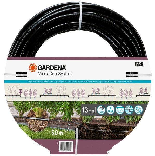 Gardena Micro-Drip Bewässerungsleitung 13mm (1/2"), 50m