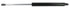 Gasdruckdämpfer, stangendurchmesser 10mm, zylinderdurchmesser 22mm, stangenhub 150mm, 500N, Stabilus