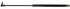 Gasdruckdämpfer, stangendurchmesser 8mm, zylinderdurchmesser 18mm, stangenhub 203.5mm, 180N, Stabilus
