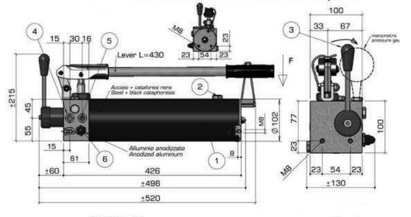 Gasparini Handpumpe GL146-ALL-SP