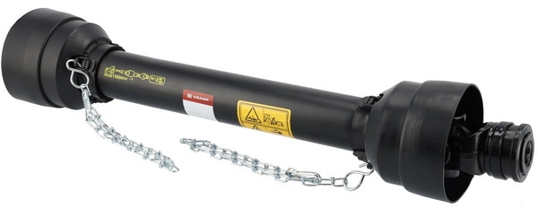 Gelenkwelle, T10, Länge 560mm, 1.3/8-6, mit Schnellverschlussgabel